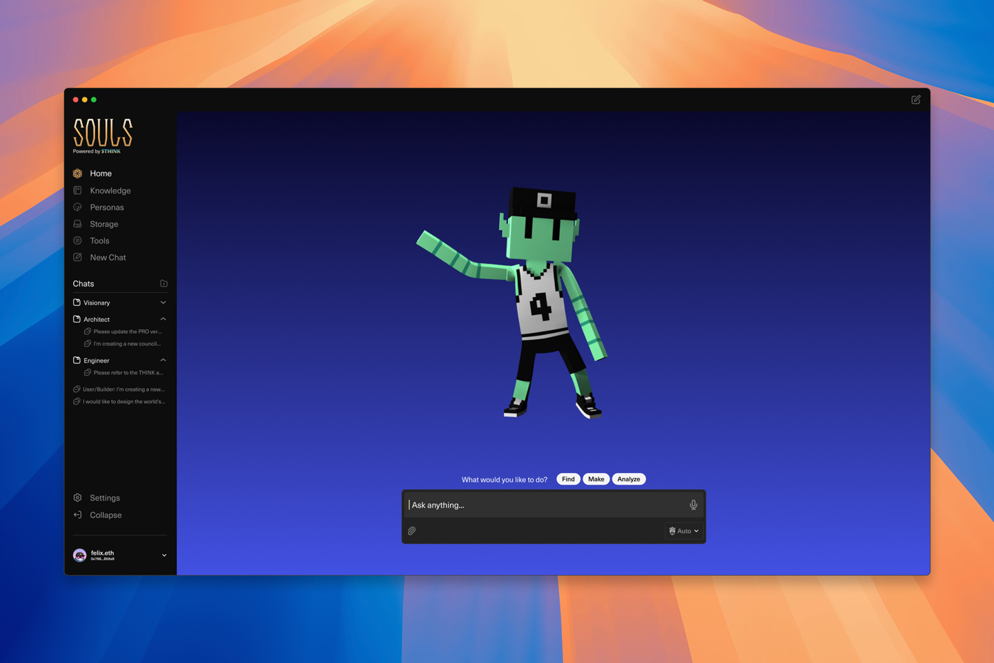 Souls - AI Agent Experience