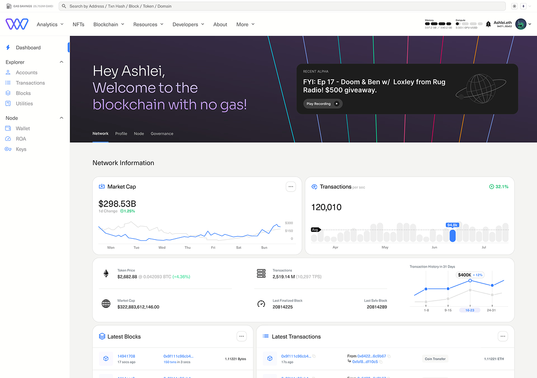 Wire Network - Decentralized Infrastructure